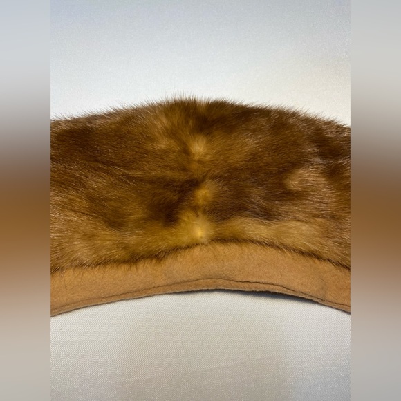 Vintage Genuine Mink Collar  Fur Ladies Lined Collar for Jacket or Coat - Picture 5 of 12